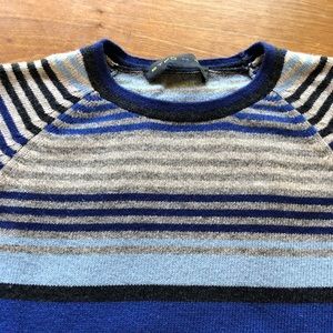 Modern striped Etro wool sweater size M
